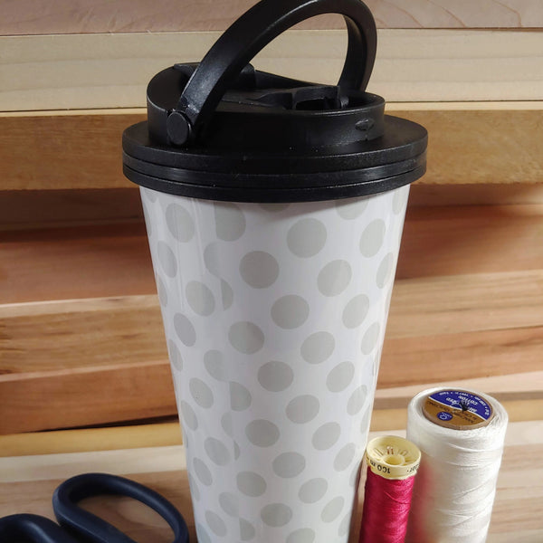 Travel Mug - Life's a Stitch - Sewing