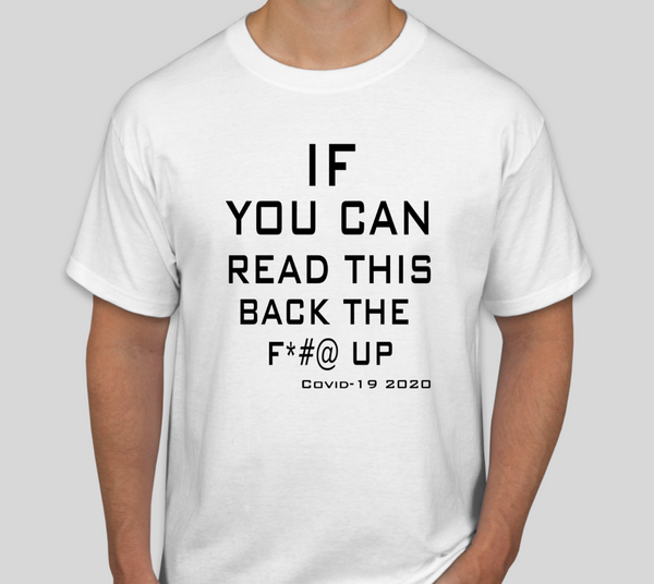 Back the F*#@ Up T-shirt - Free Shipping